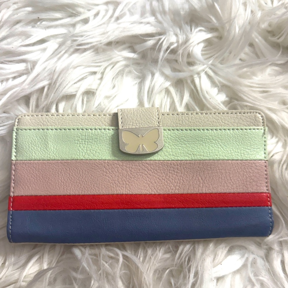 Colorful Striped Women's Wallet!